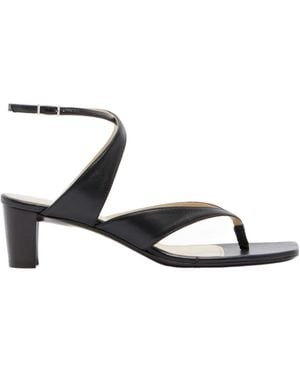Lemaire Leather Sandals - White