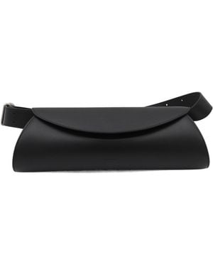 Jil Sander Logo-Embossed Belt Bag - Black