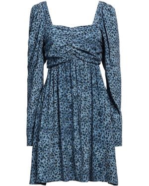 Ganni Mini Dress - Blue