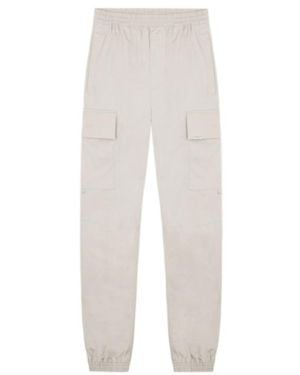 Represent Elastic-Waist Cargo Trousers - White
