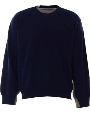 Magliano Free Camping Knitted Jumper - Blue