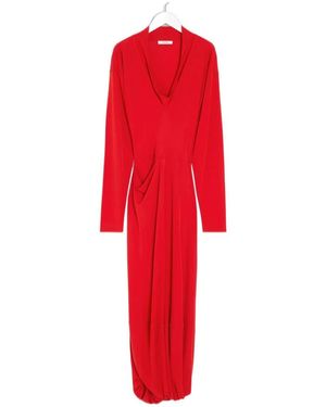 Lemaire V-Neck Dress - Red
