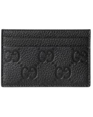 Gucci Imprint Card Case - Black