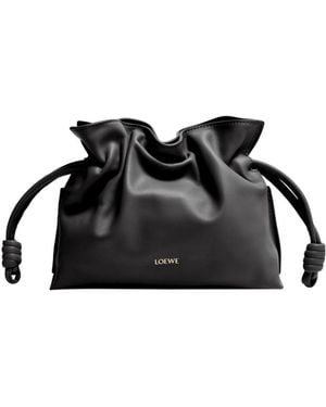 Loewe Mini Flamenco Clutch - Black