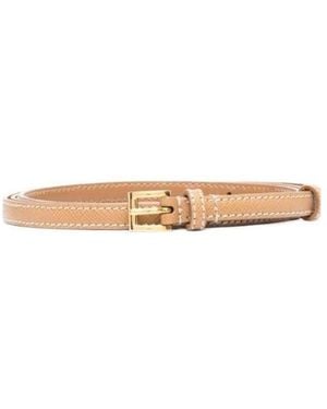 Prada Contrast-Stitching Buckle-Fastening Belt - Multicolor