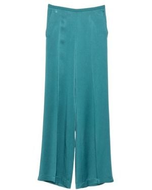 forte_forte Satin-Finish Pants - Blue