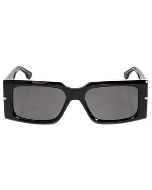 Victoria Beckham Eyewear Rectangular Frame Sunglasses - Multicolour