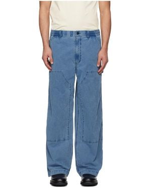 Nanamica Ooal Weather Jeans - Blue