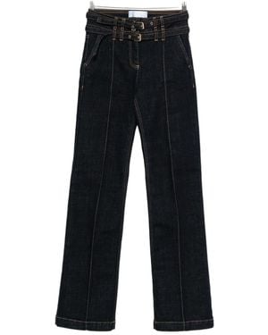 Blugirl Blumarine Double-Belt Jeans - Black