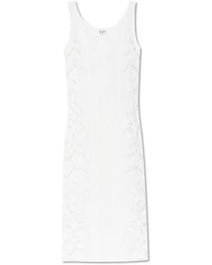 Alaïa Lace Dress - White