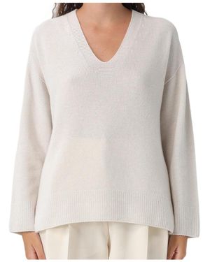 Emporio Armani Long-Sleeved Jumper - White