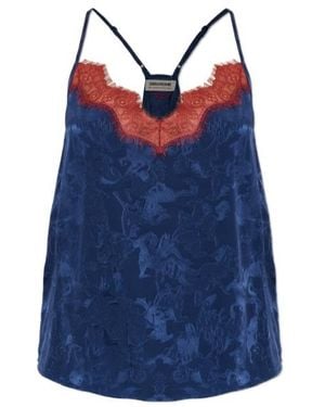 Zadig & Voltaire Sleeveless Top - Blue