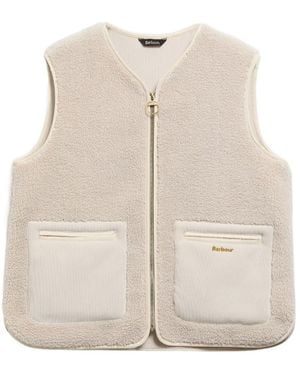 Barbour Bainford Teddy Liner - Natural