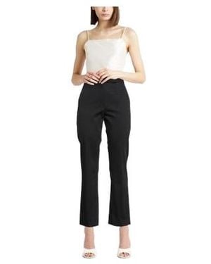 Max Mara Solid Straight-Leg Pants - Blue