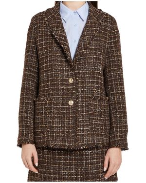 iBlues Single-Breasted Blazer - Brown