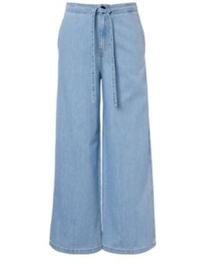 AG Jeans Wide-Leg Jeans - Blue