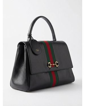 Gucci Paparazzo Large Top Handle Bag - Black