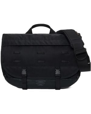 Porter-Yoshida and Co Flap Messenger Bag - Black