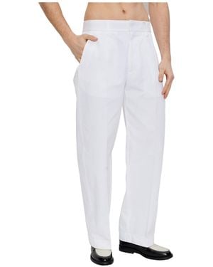 DSquared² Monkey Business Snatch Trousers - White