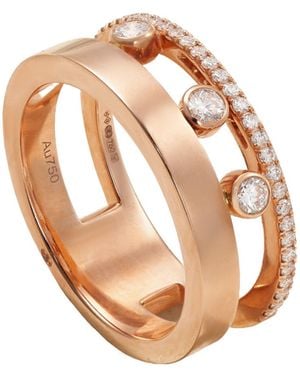 Messika 18-Karat Rose Diamond Ring - White