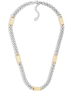 Dior Chain-Link Necklace - Metallic