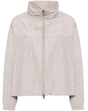 Herno Zip-Up Lightweight Jacket - White