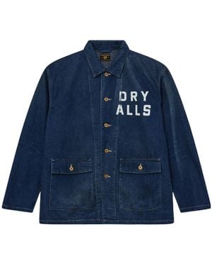 Human Made Long-Sleeved Denim Jacket - Blue