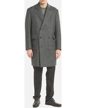 Barena Double-Breasted Coat - Grey