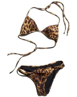 Gucci Printed Stretch Jersey Bikini - White