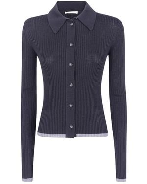 Nuur Long-Sleeve Cardigan - Blue