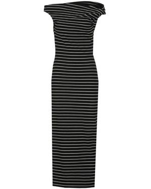 MSGM Viscose Dress - Black