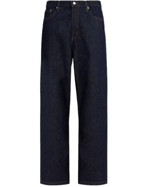 Dries Van Noten Pine Denim Jeans - Blue