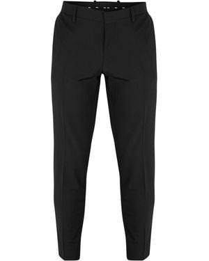 BOSS Buttonzip Waist Tailored Suit Pants - Black