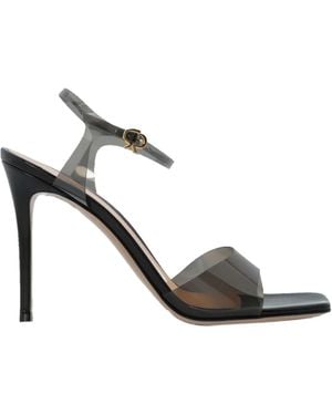 Gianvito Rossi Strappy High-Heeled Sandals - Metallic