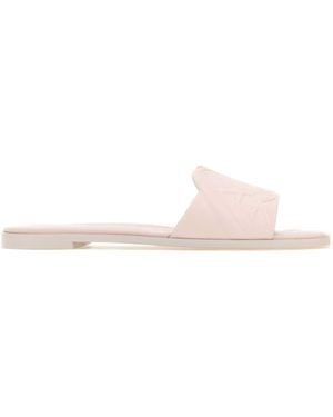 McQueen Seal Slip-On Sandals - Pink