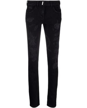 Givenchy Distressed Skinny Jeans - Blue