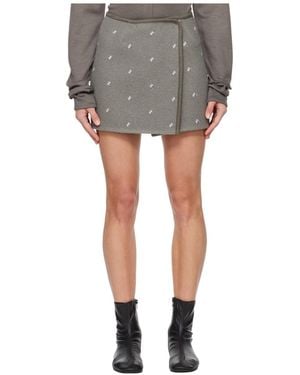 Rier Walker Mini Skirt - Grey