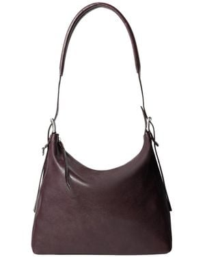 Lemaire Small Belted Hobo Bag - Brown
