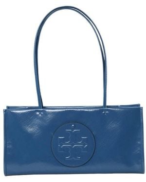 Tory Burch Ella East West Tote Bag - Blue