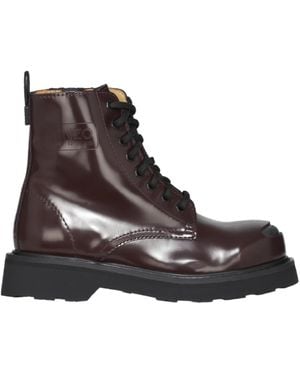 KENZO Smile Ankle Boots - Brown
