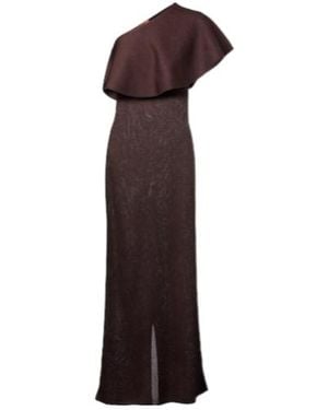 Altuzarra Asymmetrical Maxi Dress - Purple