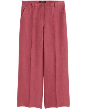 Weekend by Maxmara Belt Loop Casual Trousers - Pink