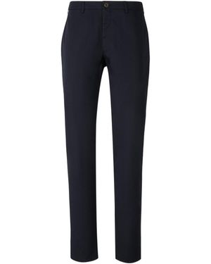 Canali Button-Fly Trousers - Blue