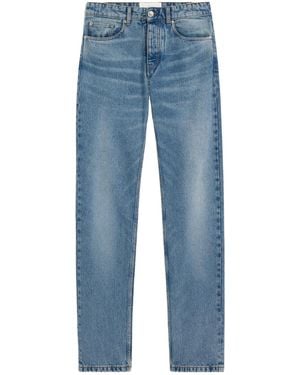 Ami Paris Classic-Fit Cotton Jeans - Blue