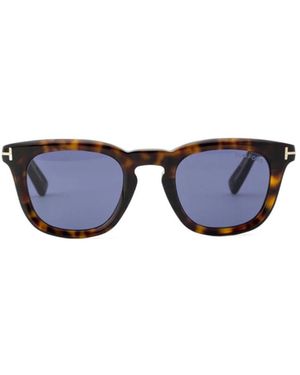 Tom Ford Eyewear Square Frame Sunglasses - Blue
