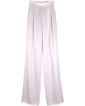 Max Mara High-Waisted Casual Pants - Pink