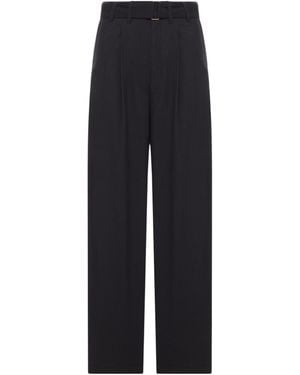 Soeur Gabby Removable-Belt Trousers - Blue