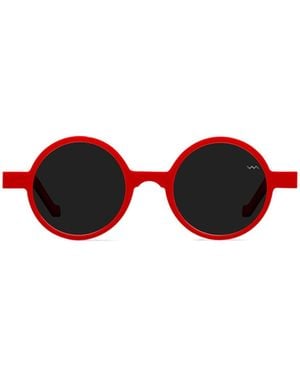 VAVA Eyewear Round-Frame Sunglasses - White