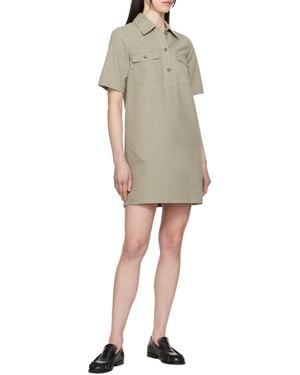 A.P.C. Selia A-Line Midi Dress - Multicolour