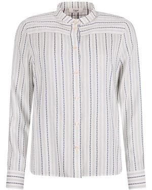 Chloé Striped Shirt - White